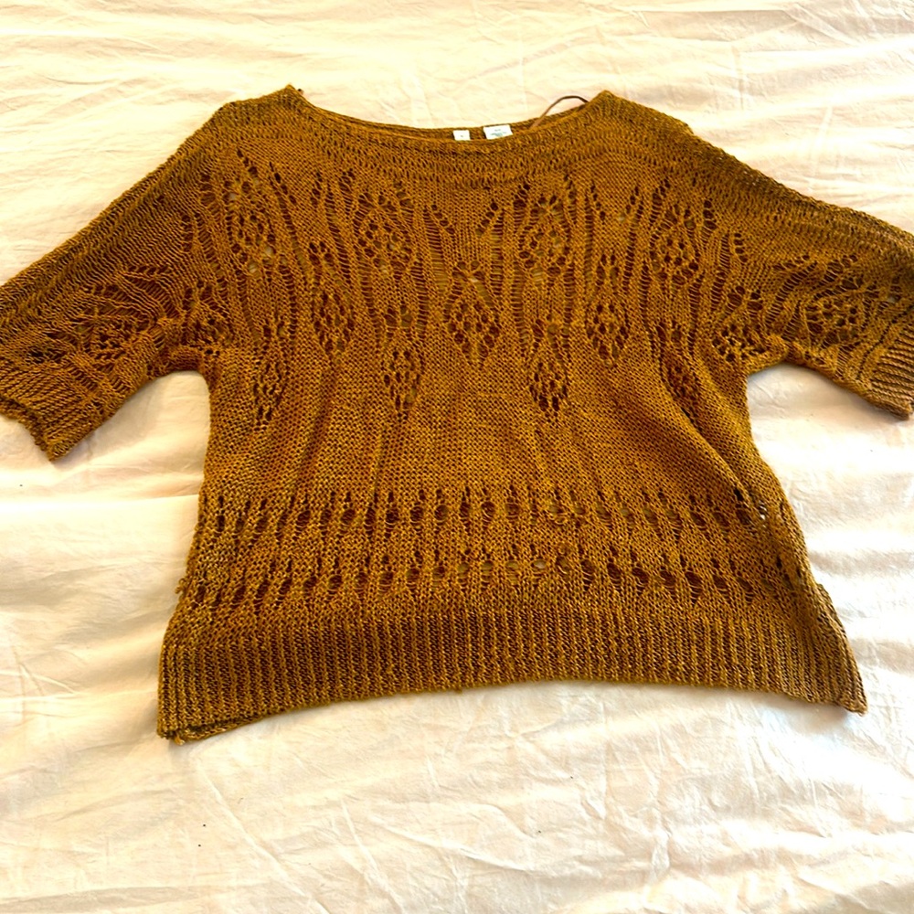 Beautiful moth knitted top from Anthropologie